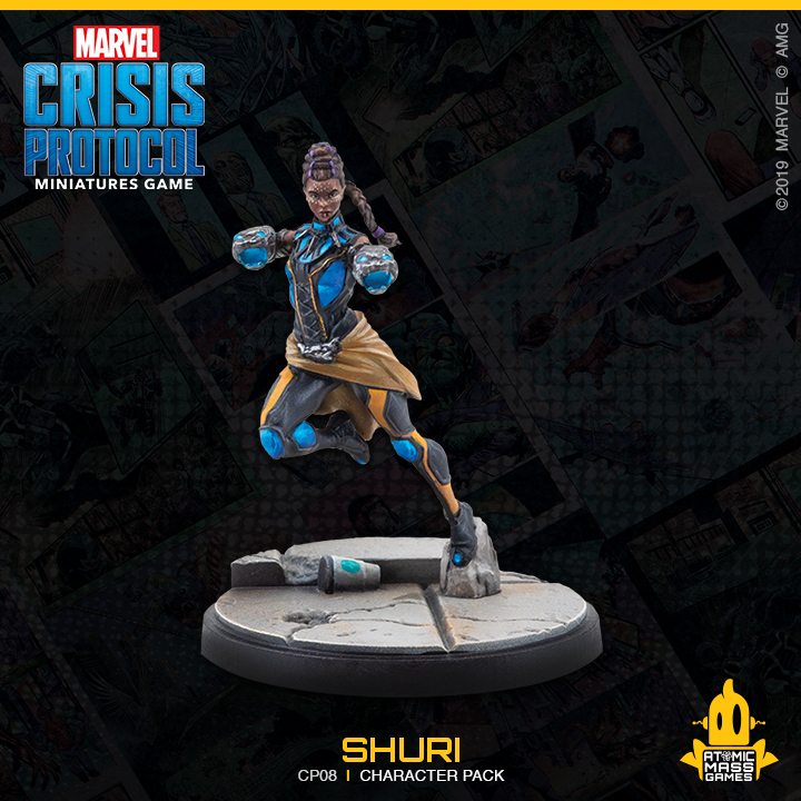 Marvel Crisis Protocol : Shuri and Okoye Character Pack